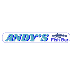 Andy's Fish and Chips logo.